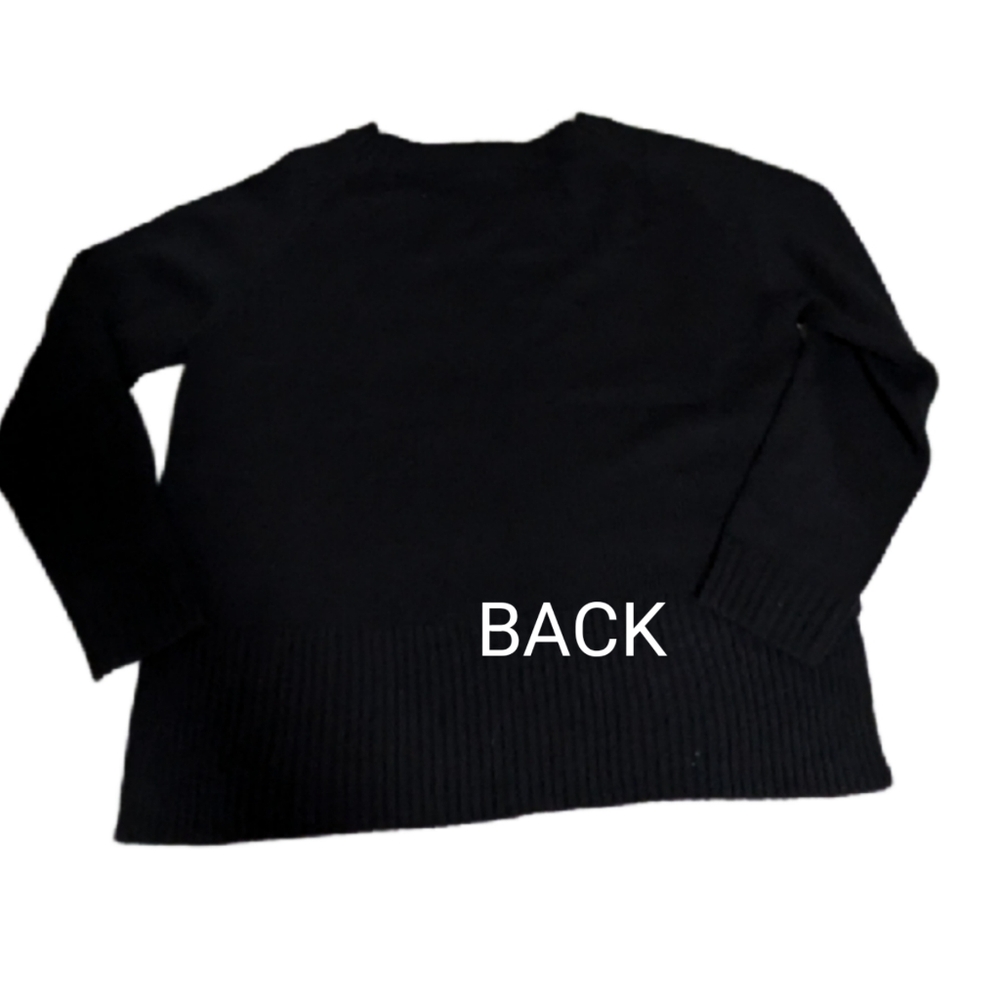 Black and White 'INSPIRE' Sweater Large Women's Streetwear-2 - Picture 3 of 8